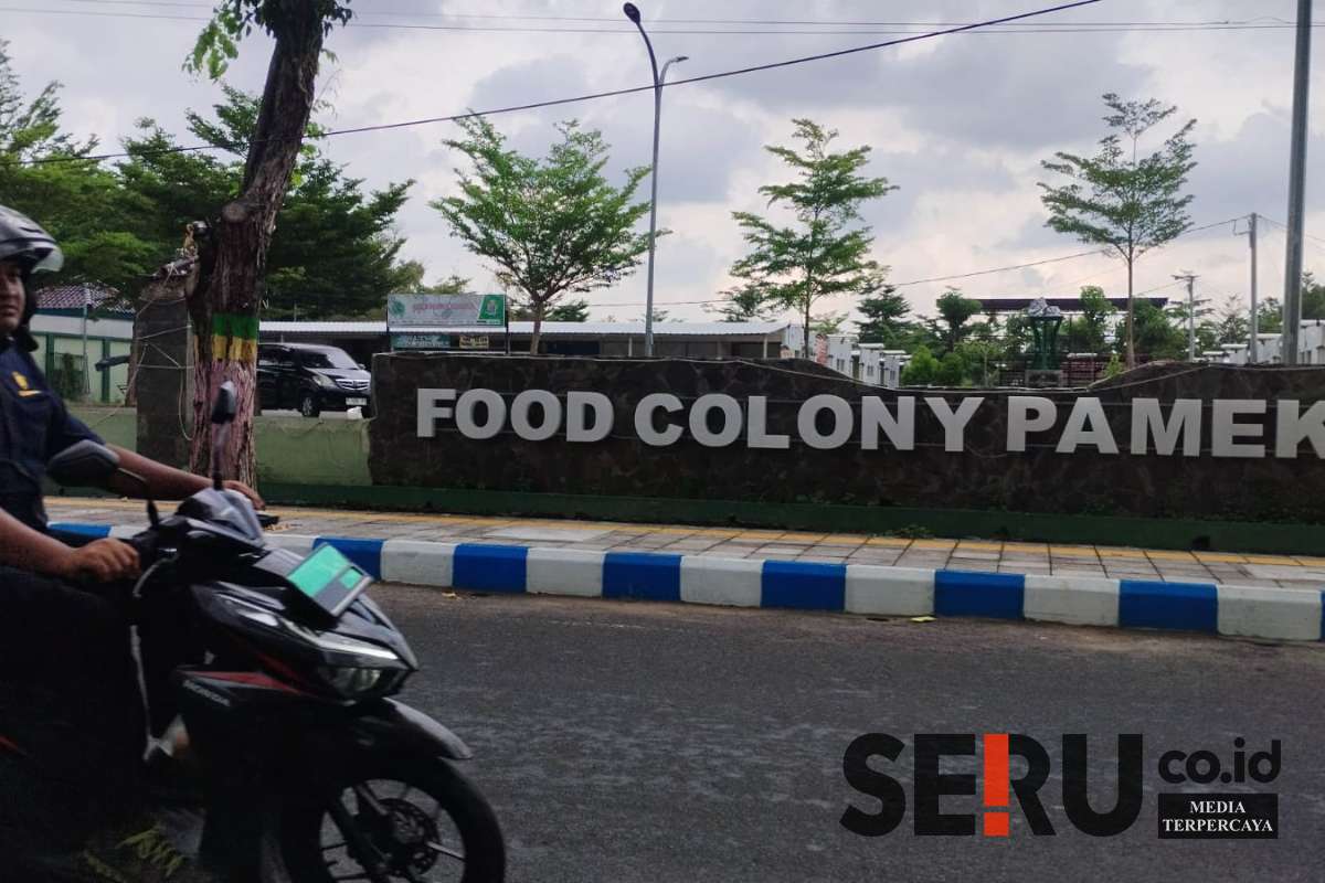 Food Colony tempat relokasi PKL yang ada di Jl Kesehatan. (Seru.co.id) - Bangunan Food Colony Tidak Susuai Kesepakatan Bersama PKL, Kadiskop dan Sekda Enggan Berkomentar