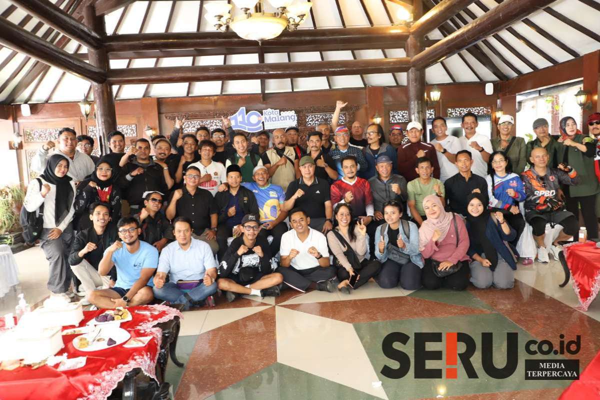 Foto bersama Pj Wali Kota Malang, Kepala OPD dan awak media. (ska) - Pj Wali Kota Menerima Aspirasi Media untuk Kemajuan Kota Malang