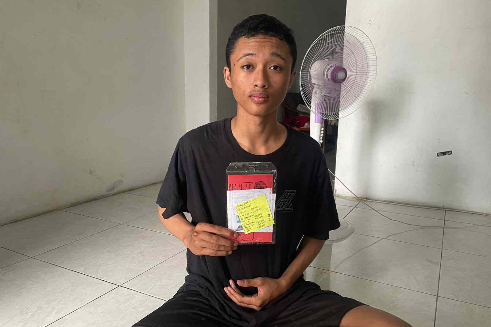 Haikal Wira, Siswa yang Putus Sekolah Hingga Jadi Kuli Panggul di Pasar
