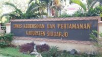 Kantor DLHK Kabupaten Sidoarjo. (ist) - DLHK Sidoarjo Apresiasi Masyarakat yang Melaporkan Pencemaran Lingkungan
