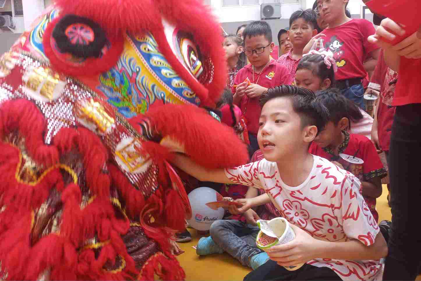 Meriahkan Imlek 2576, Siswa NSA Tampilkan Seni Multikultural