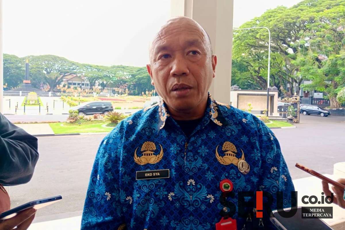 Kepala Dinas Koperasi, Perindustrian, dan Perdagangan (Diskopindag) Kota Malang, Eko Sri Yuliadi. (Seru.co.id/ska) - Pemkot Malang Buka Peluang Ekspor UMKM ke Pasar Global