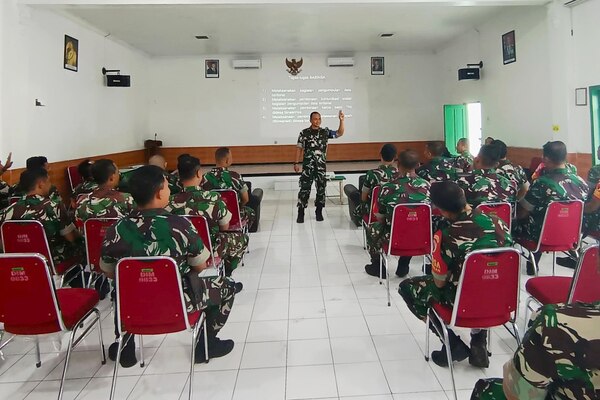 Kodim 0833/Kota Malang Gelar Latihan Dasar Teritorial Bagi Personel Jajaran