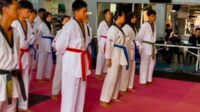 Latihan rutin persiapan Porprov IX Jatim 2025. (ist) - Cabor Taekwondo Malang Genjot Latihan Jelang Porprov IX Jatim 2025