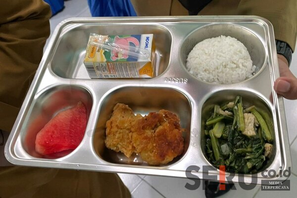 SDN Larangan Jadi Sekolah Perdana Makan Bergizi Gratis 1 SDN Larangan Jadi Sekolah Perdana Makan Bergizi Gratis