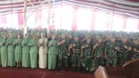 Kunker di Kodim 0820/Probolinggo, Pangdam V/Brw Apreasiasi Prajurit PNS dan Persit