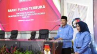 Subandi-Mimik Ditetapkan KPU Sebagai Bupati dan Wakil Bupati Sidoarjo Terpilih Periode 2024-2029