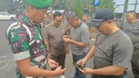 Antisipasi Judi Online, Pasi Intel Kodim 0833 Sidak HP Anggota