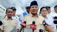 Prabowo saat berkunjung ke Sumedang. (ist) - Prabowo Pamerkan Berbagai Perubahan 100 Hari Pemerintahannya