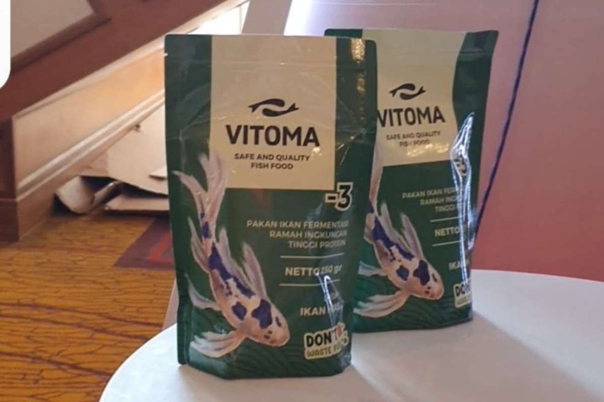 Produk PT ANGPHOT Vitoma. (ist) - Mahasiswi UB Sulap Limbah Sayur Jadi Pakan Ikan Bernutrisi, Raih Pendanaan BRIN