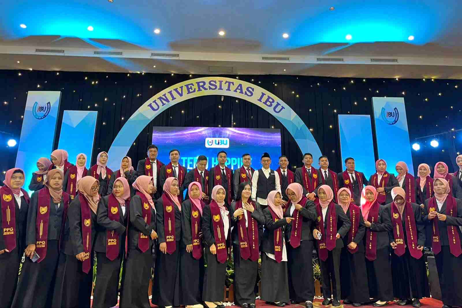 Ribuan Guru Temu Heppiee Ikuti Pengukuhan PPG Daljab Universitas Insan Budi Utomo