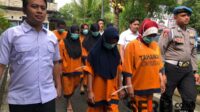 Rilis tindak pidana eksploitasi ekonomi dan seksual terhadap anak. (Seru.co.id/wul) - Polisi Tetapkan Enam Pemilik Warung Kopi Cetol Gondanglegi sebagai Pelaku TPPO