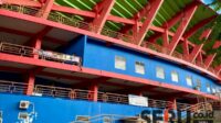 Stadion Gajayana sisi luar. (ws12) - Disporapar Kota Malang Kucurkan Anggaran Rp10 Miliar Renovasi Stadion Gajayana