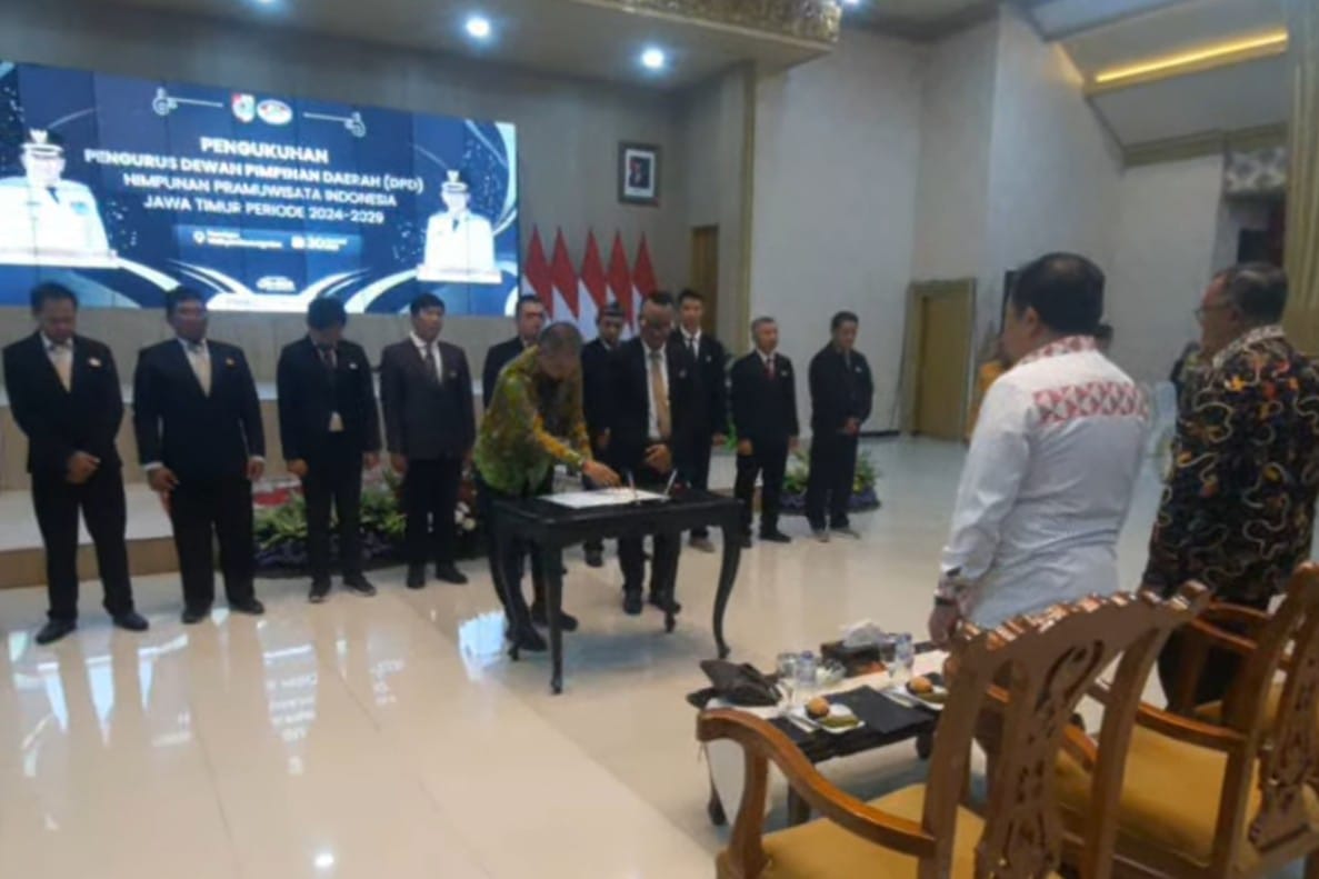 Pengukuhan Pengurus DPD HPI Jawa Timur Berlangsung di Pendopo Pemkab Jember