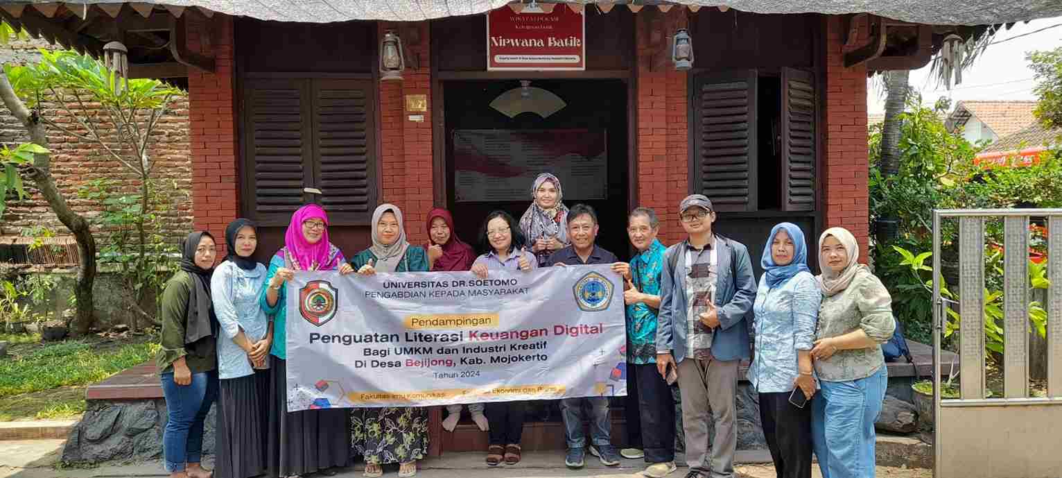 Mendorong Ekonomi Kreatif Desa, Universitas Dr. Soetomo Tingkatkan Literasi Keuangan Digital