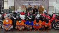 Polisi Tangkap 136 Tersangka Curanmor, Lima Pelaku Masih di Bawah Umur