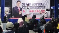 Anggota DPRD Kota Malang, Dr Suyadi SPd MM menyerap aspirasi warga Kelurahan Bandungrejosari. (rhd) - Dr Suyadi Serap Aspirasi Warga Bandungrejosari, Keluhkan Kurikulum BPJS Kesehatan dan Efisiensi Anggaran