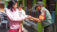 Babinsa Kedungkandang dampingi Posyandu Balita Wonokoyo. (ist) - Babinsa Kedungkandang Dampingi Posyandu Balita Wonokoyo