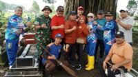 Babinsa Kedungkandang Ikuti Gugur Gunung di TPU Gadang