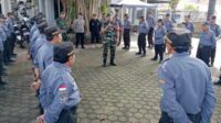 Babinsa Klojen Beri Pembekalan Kesiapsiagaan Linmas Oro-oro Dowo