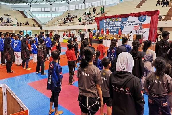 Dandim 0833 Hadiri Pembukaan Kejuaraan Karate Jatim Piala Kemenpora RI 2025