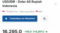 Sentimen Global Tekan Rupiah di Awal 2025, Dolar AS Nyaris Tembus Rp16.400