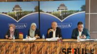 Guru Besar UB berharap gagasan ini dapat bermanfaat bagi pembangunan Indonesia. (Seru.co.id/afi) - UB Kukuhkan Tujuh Profesor, Hadirkan Gagasan Inovatif untuk Indonesia Emas 2045