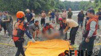 Jasad Bocah 9 tahun usai ditemukan di bantaran Sungai Bedadung. (Seru.co.id/amb) - Bocah 9 Tahun yang Terseret Banjir di Jember Ditemukan Meninggal Dunia