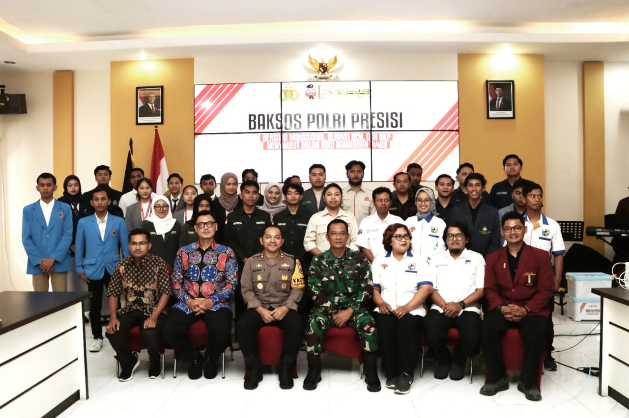 Sambut Ramadan, Polres Batu Gelar Baksos Polri Presisi
