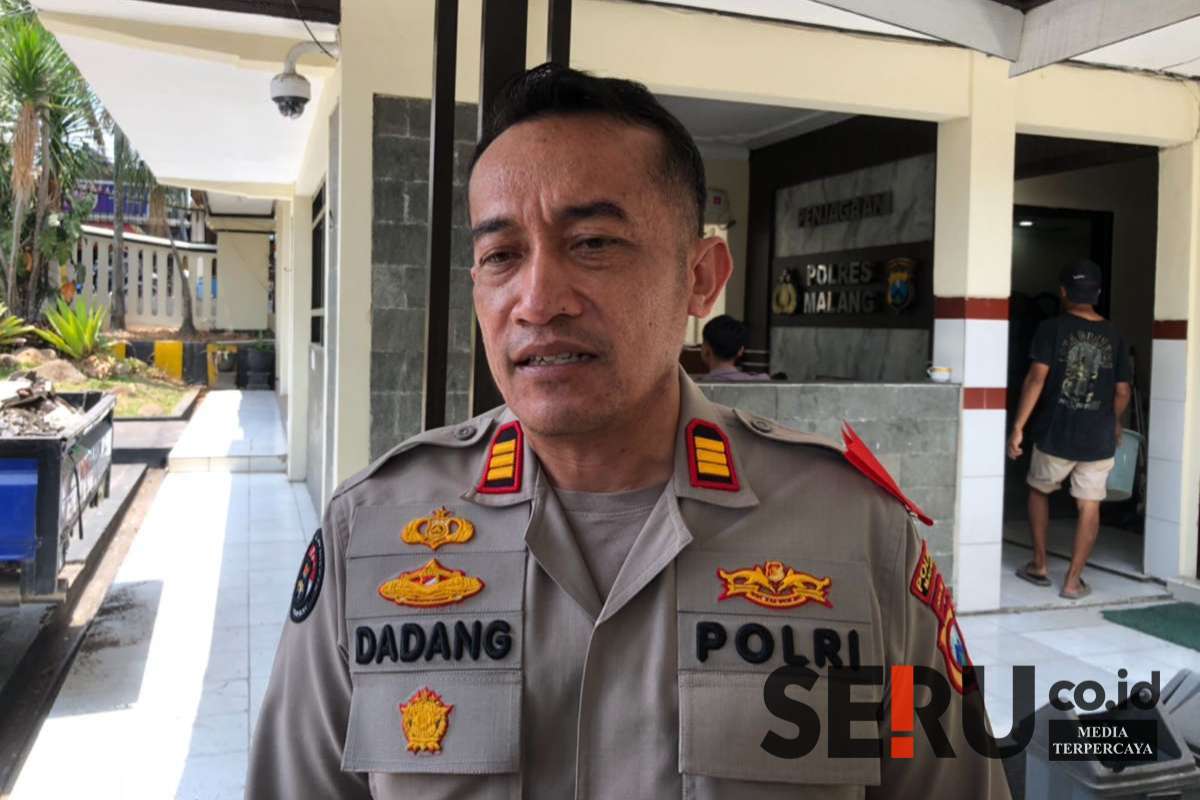 Kasi Humas Polres Malang, AKP Ponsen Dadang Martianto. (wul) - Ditemukan Coretan Vandalisme di Sejumlah Tempat, Polres Malang Lakukan Tindakan Tegas