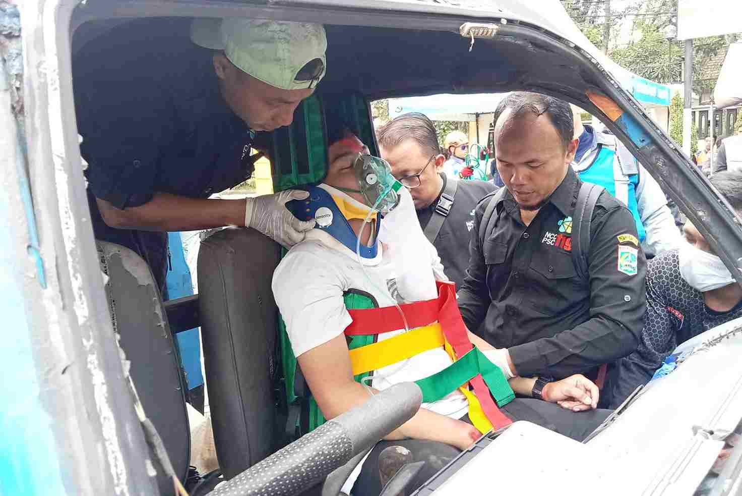 Polres Malang Gelar Simulasi Penanganan Kecelakaan Lalu Lintas