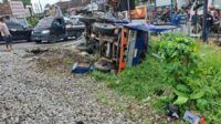 Terobos Pintu Perlintasan, Dump Truck Tertabrak KA Logawa di Jember, Satu Orang Tewas