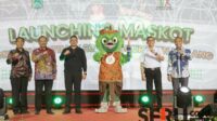 Launching Logo dan Maskot PORPROV di Kabupaten Malang. (wul) - Burung Cucak Ijo dan Batik Garudeya Sebagai Maskot PORPROV IX Jawa Timur 2025