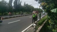 Lokasi kejadian kecelakaan maut di Kecamatan Lawang. (ist) - Kurang Berhaluan ke Kanan Saat Menyalip, Pengendara Sepeda Motor di Lawang Tewas