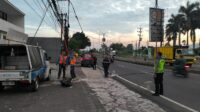 Polres Malang Dalami Dugaan Kecelakaan Karena Kabel Melintang di Lawang