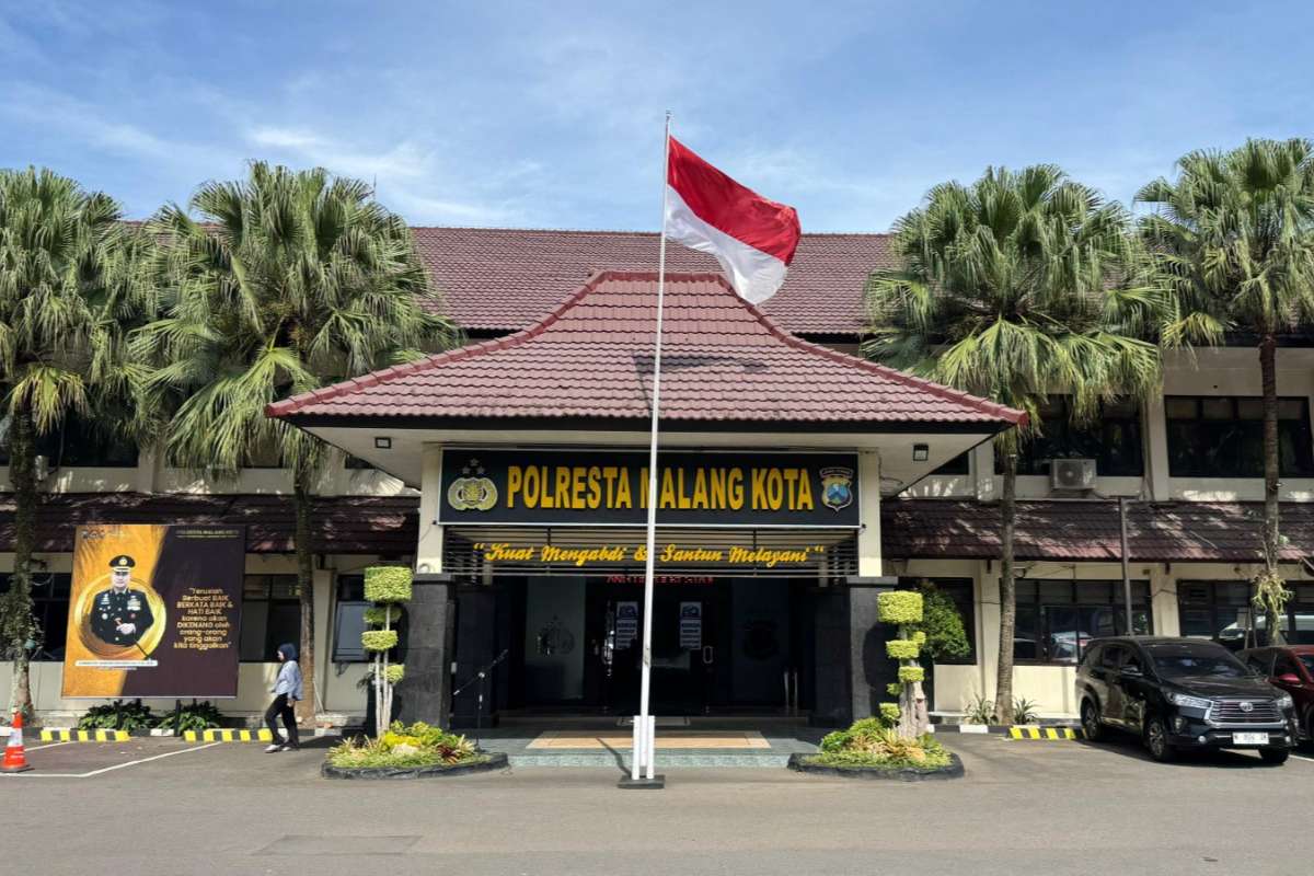 Mako Polresta Malang Kota. (ist) - Polresta Malang Kota Buka Pengaduan Masyarakat melalui Media Sosial