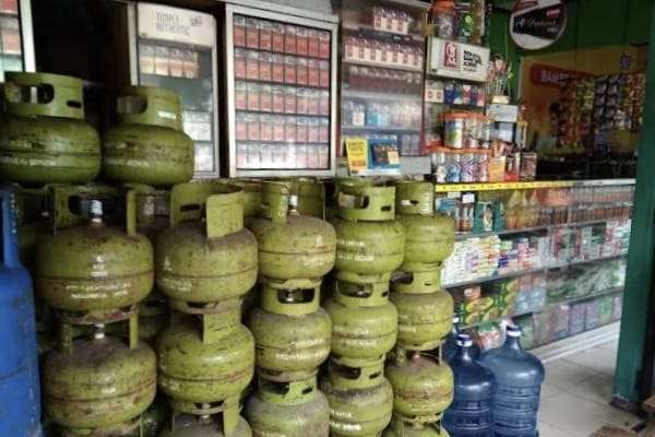 Pengecer dilarang menjual LPG bersubsidi 3 kilogram. (ist) - Kebijakan Larangan Pengecer Jual LPG 3 Kg Timbulkan Berbagai Persoalan
