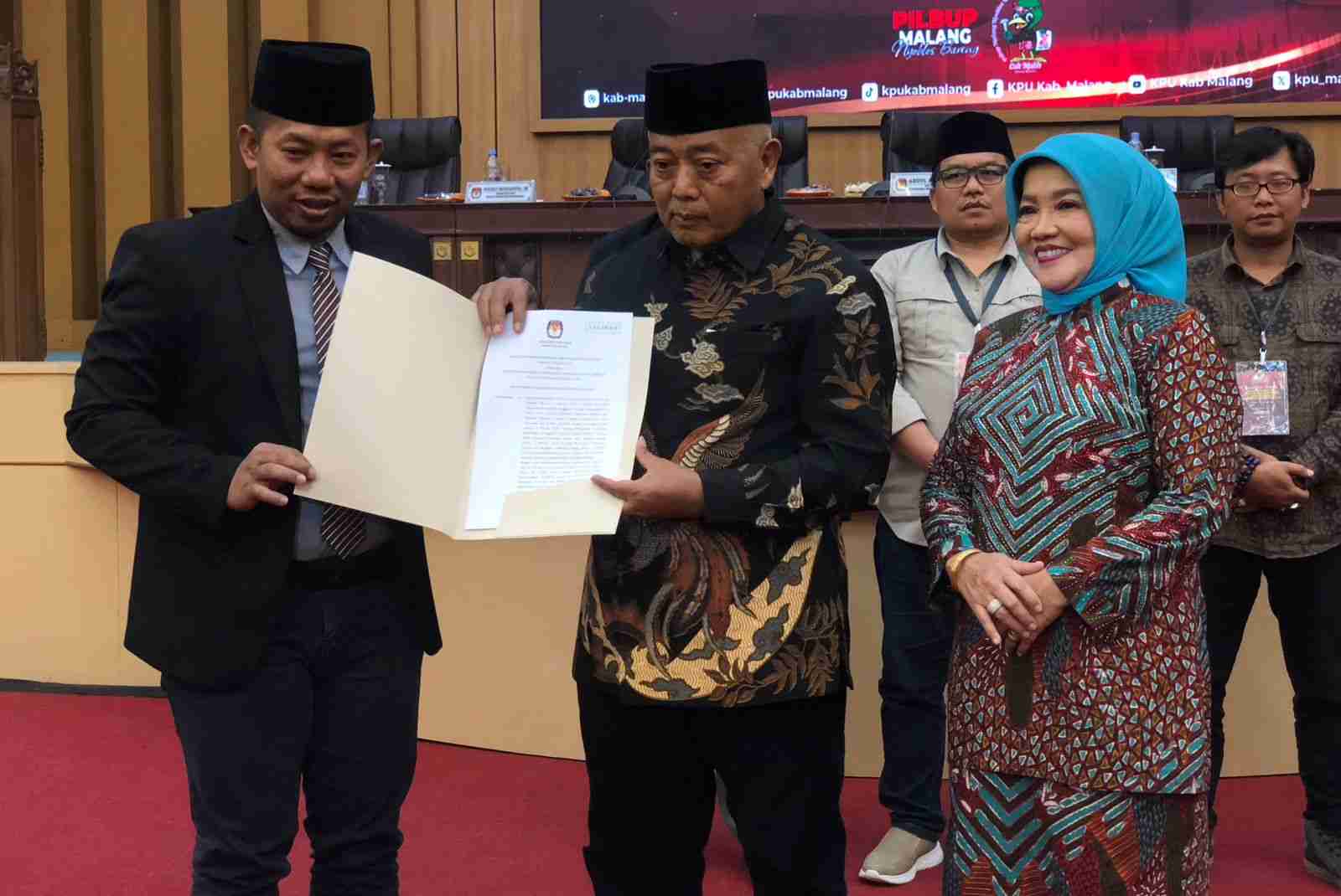 Sanusi Ditetapkan Sebagai Bupati Terpilih, Berharap Bisa Menjalankan Amanah dengan Lebih Baik