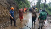 Tiga Titik Lokasi Longsor Menuju TNBTS Sudah Dapat Dilalui Kembali