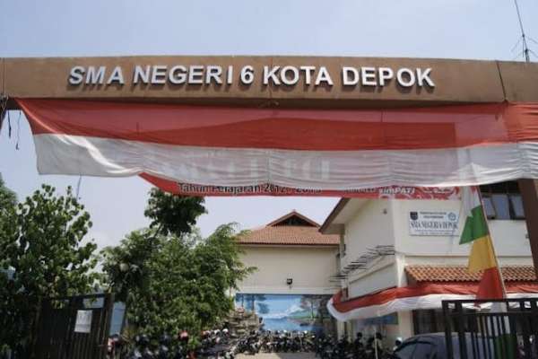 SMAN 6 Depok. (ist/ Situs @Sekolah Kita) - Pro Kontra Study Tour SMAN 6 Depok, Gubernur Jawa Barat Pecat Kepala Sekolah