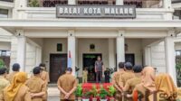 Kali Pertama Pimpin Apel, Wakil Wali Kota Malang Tekankan Prinsip Loyalitas
