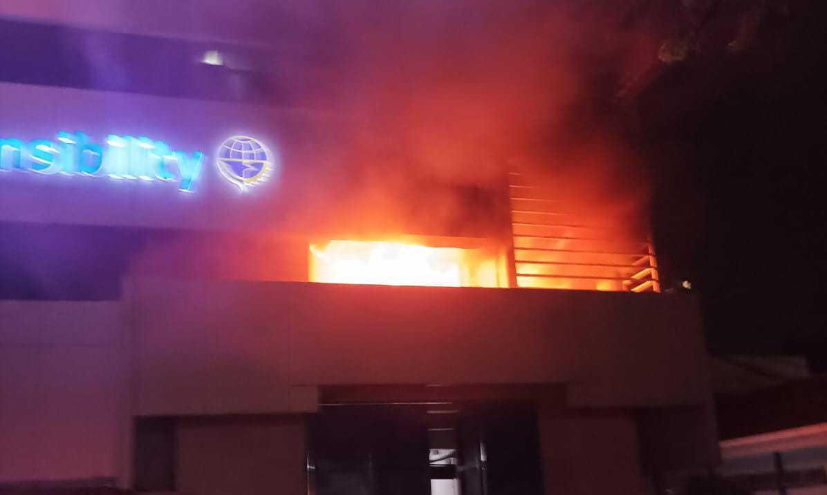 Kantor Arsip Dishub Jatim Terbakar, Diduga Konsleting Listrik