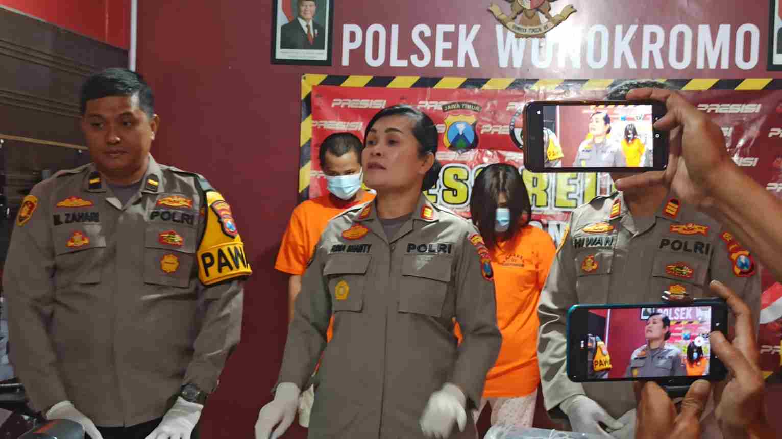 Wanita di Surabaya Jadi Otak Pencurian Motor Milik Tetangga