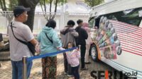 Antrian penukaran uang yang digelar Bank Indonesia (BI) di Stadion Kanjuruhan Malang. (wul) - Antisipasi Merebaknya Jasa Tukar Uang di Pinggir Jalan, BI Batasi dan Perketat Persyaratan Penukaran