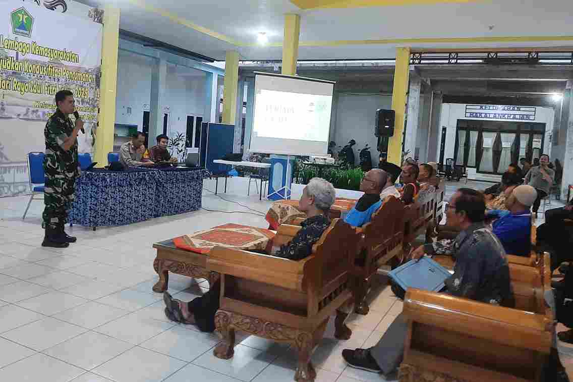 Babinsa Bakalankrajan Bersinergi Bersama Lembaga Kemasyarakatan