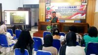 Babinsa Blimbing Sosialisasi Wawasan Kebangsaan pada Remaja Polehan