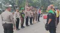 Babinsa Klojen Bersinergi dalam Pos Pelayanan Terpadu Idulfitri 1446H