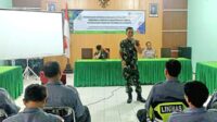 Babinsa Koramil Blimbing Berikan Pembinaan Tingkatkan Kapasitas Linmas Selama IdulFitri