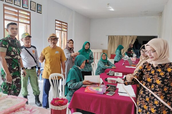 Babinsa Lowokwaru Dampingi Posyandu Lansia Tunjungsekar