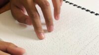Cahaya ujung jari para distra kala membaca Al-Qur'an Braille bantuan PJT 1. (ist) - Bagai Cahaya di Ujung Jari Para Distra Melantunkan Al-Qur'an Braille Bantuan PJT 1